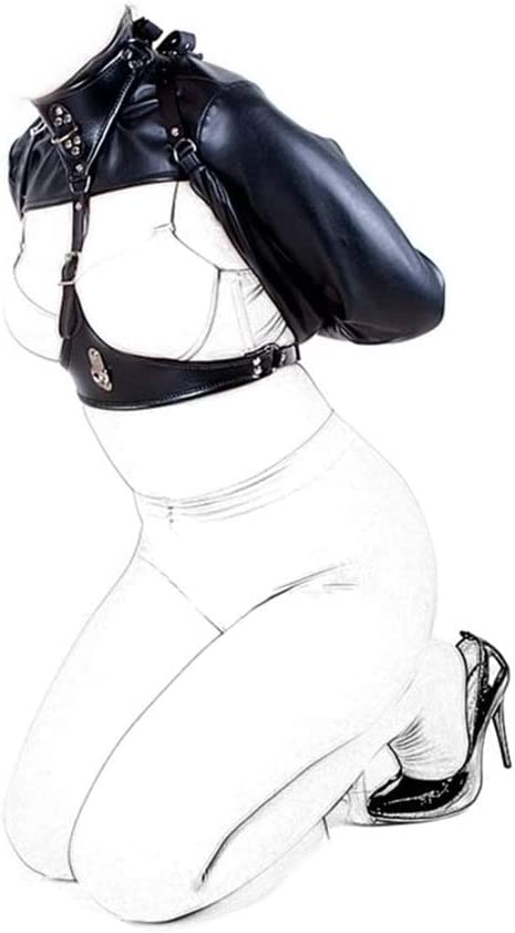 Brust Exponiert Armfesseln Leder Fesselgurte Arm Bondage